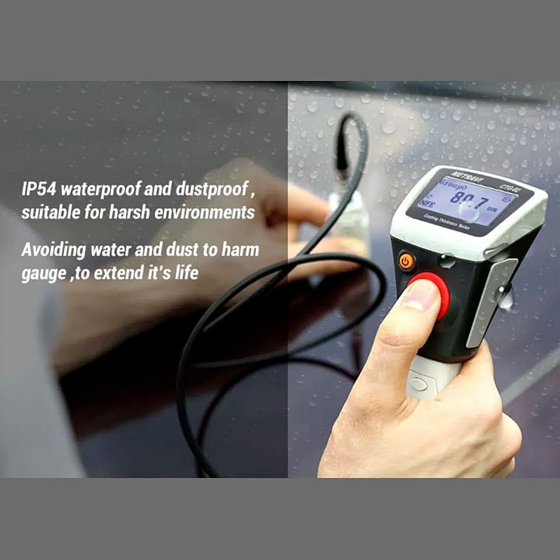 Metravi 2000um Coating Thickness Gauge With External Probe, CTG-02 — view 7