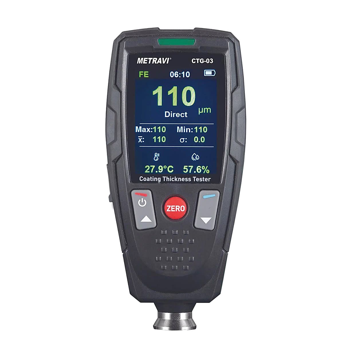 Metravi 2000um Coating Thickness Gauge With USB Interface (Single Probe For Coating Measurements), CTG-03 — view 1