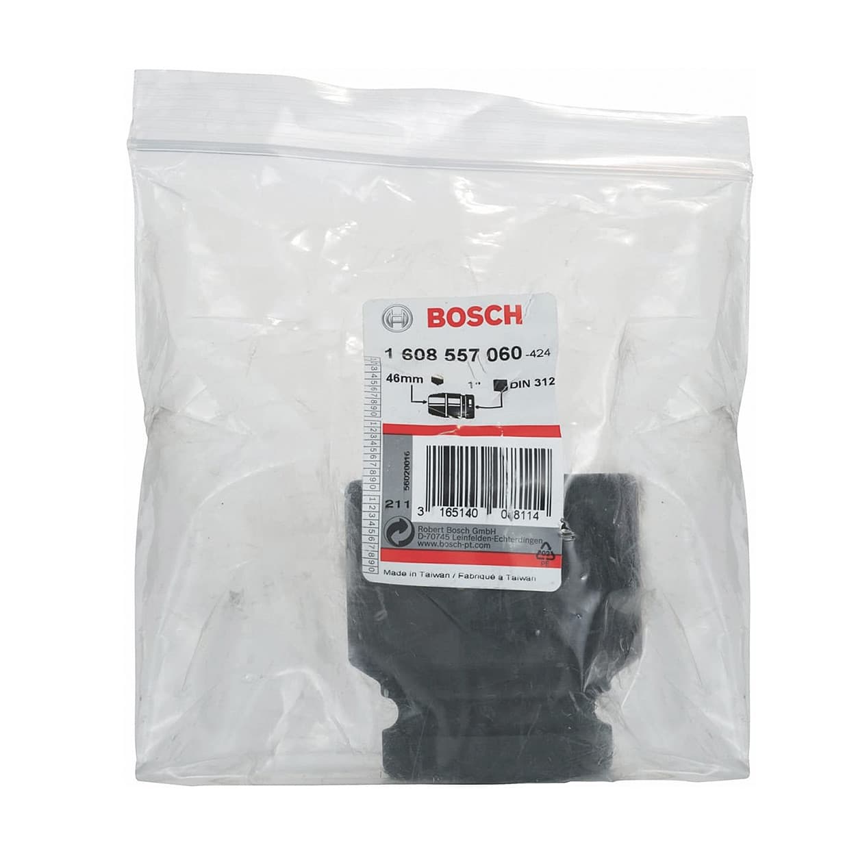 Bosch 46 mm, 1" Sq. Drive Sockets For Impact Wrenches, 1 608 557 060 — view 2