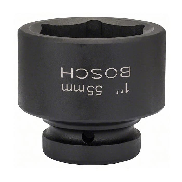 Bosch 55 mm, 1" Sq. Drive Sockets For Impact Wrenches, 1 608 557 067