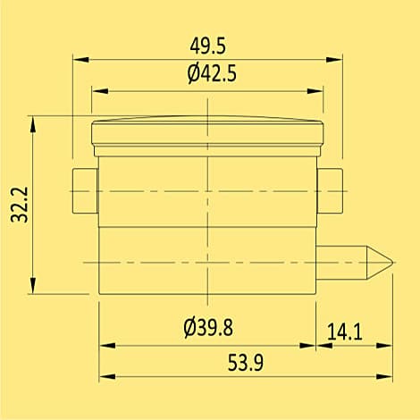 Baker 60 - 600 mm Crankshaft Web Deflection Gauge, CS1 — view 3