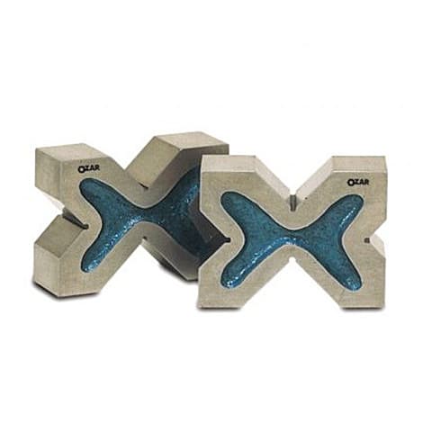 Ozar 100 x 100 x 30 mm Quadruple 'V' Blocks (Pack of 2 Pcs), AVB-2931