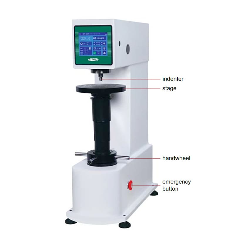 Insize 8 - 650 HBW Motorized Digital Brinell Hardness Tester (Basic Type), HDT-MBE320 — view 2