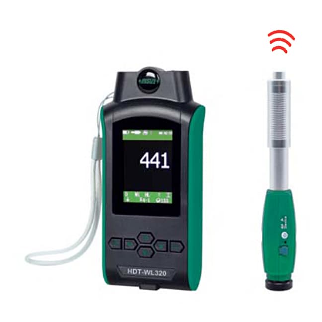 Insize -10°C ~ 45°C Portable Leeb Hardness Tester with Wireless Probe D, HDT-WL320 — view 1