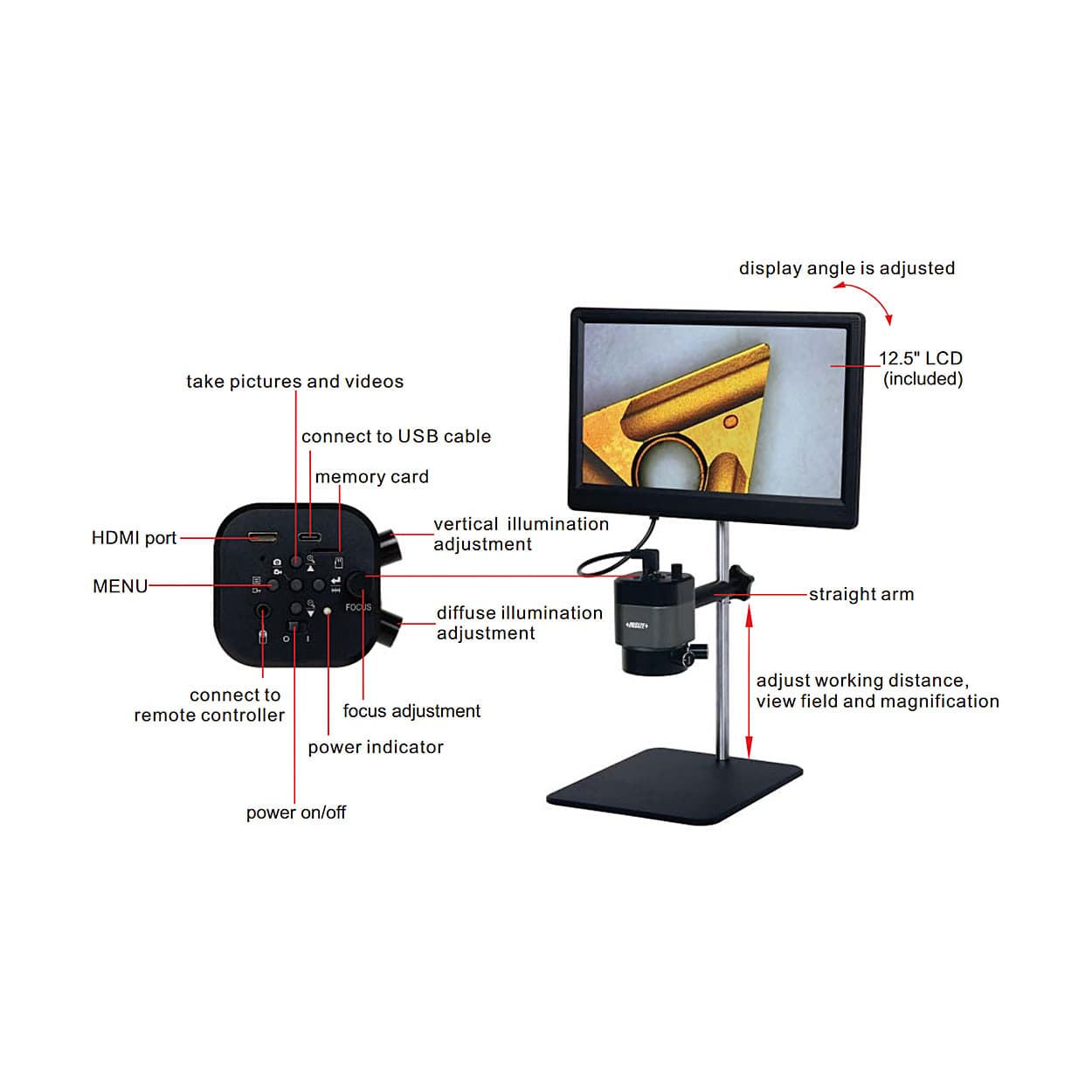 Insize Digital Microscope, 5309-DM50 — view 1