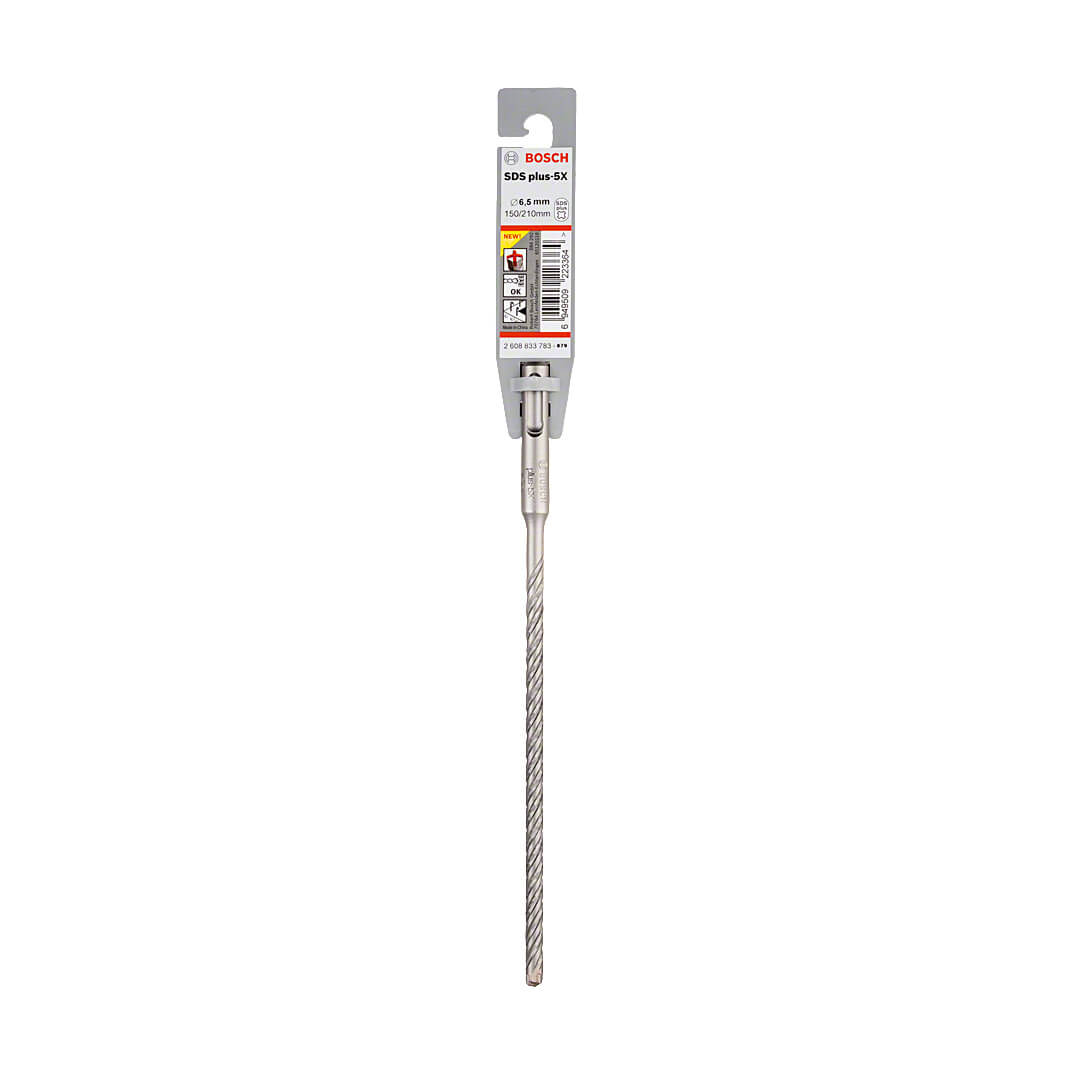 Bosch 6.50 x 150 x 210 mm SDS Plus-5X Hammer Drill Bits, 2 608 833 783 — view 2
