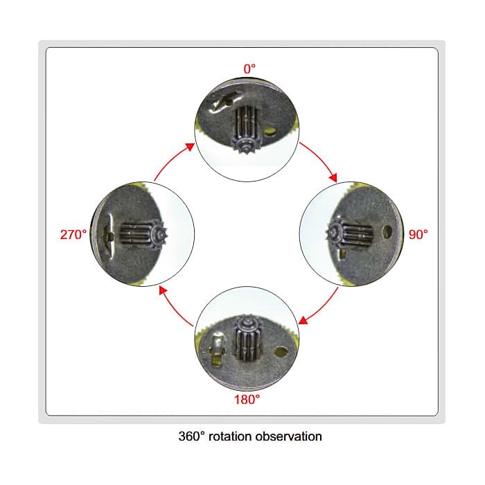 Insize 3D Manual Rotation Microscope With Display, 5313-S407 — view 2