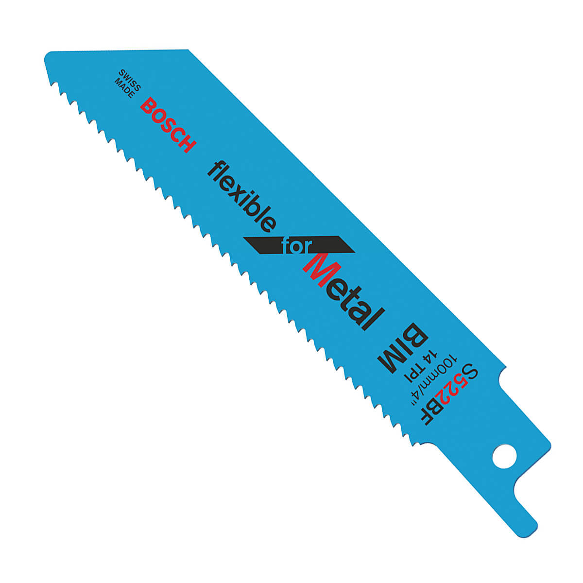 Bosch 100 mm Reciprocating Saw Blades Flexible For Metal (S 522 BF), 2 608 656 011 — view 1