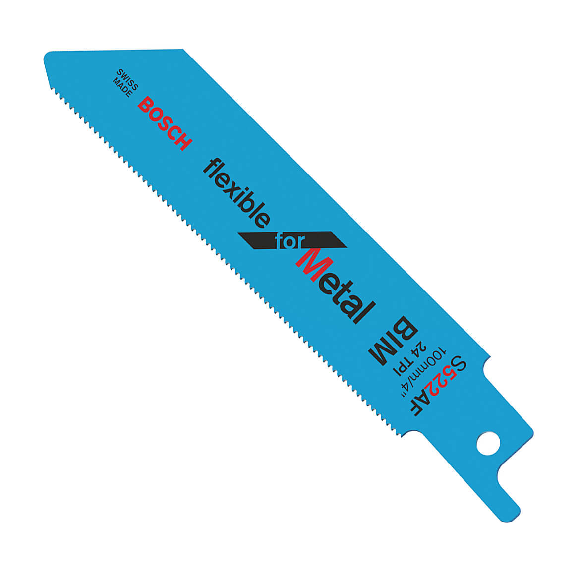 Bosch 100 mm Reciprocating Saw Blades Flexible For Metal (S 522 AF), 2 608 656 010 — view 1