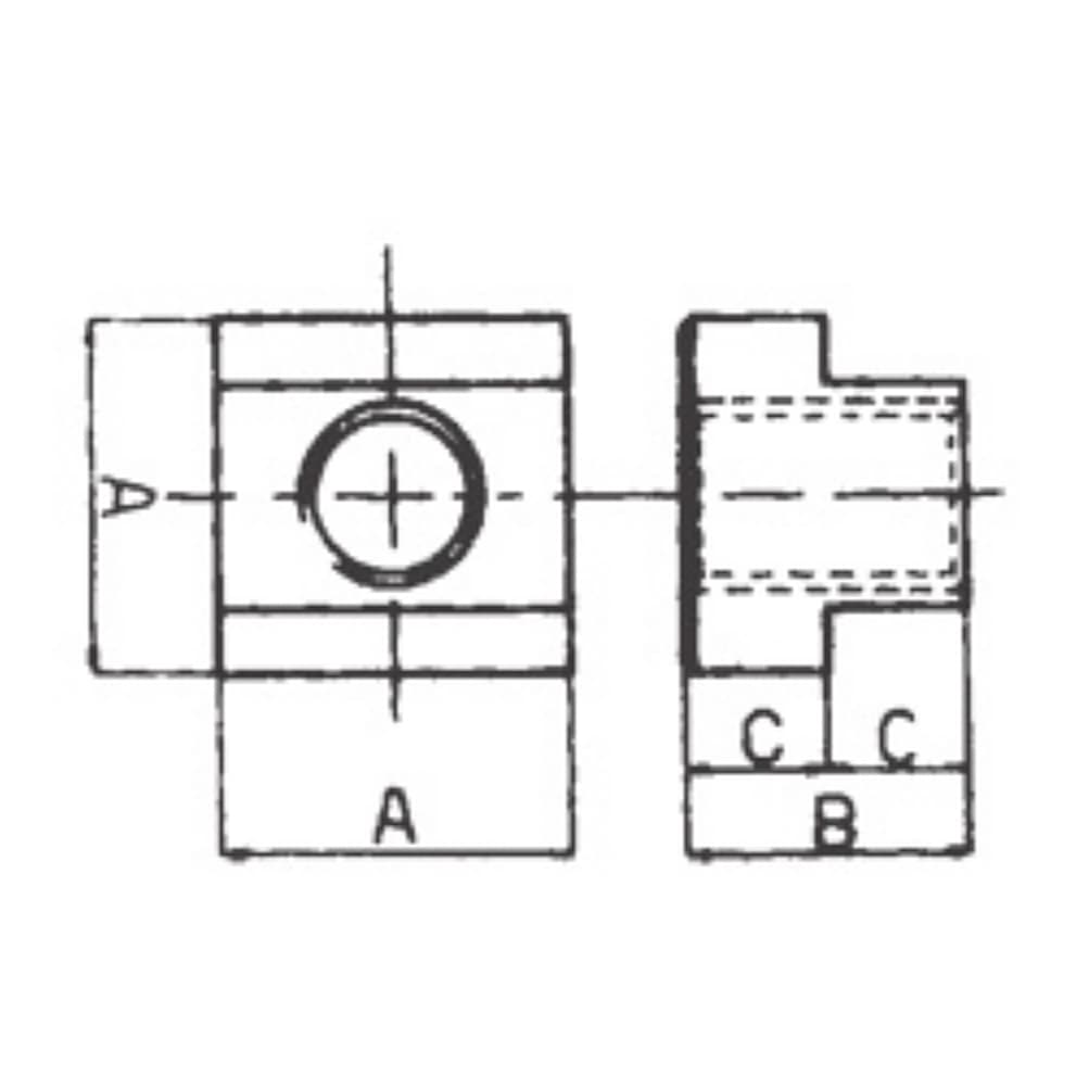 Apex 18 x M16 Steel T-Slot Nuts (Pack of 10 Pcs), 923-5 — view 2