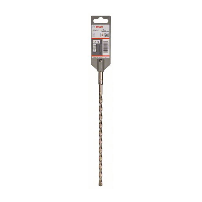 Bosch 8.00 x 265 mm SDS plus-7 Hammer Drill Bits, 2 608 585 041 — view 2