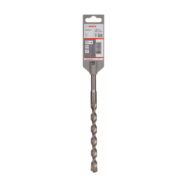 Bosch 14 x 215 mm SDS plus-7 Hammer Drill Bits, 2 608 585 945 — view 2