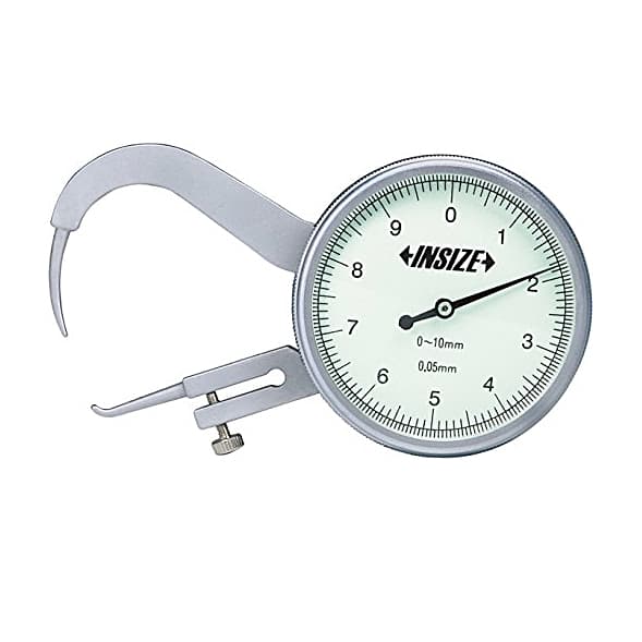 Insize 0 - 10 mm Thickness Gauge with Pointed Tips, 2866-10 — view 1