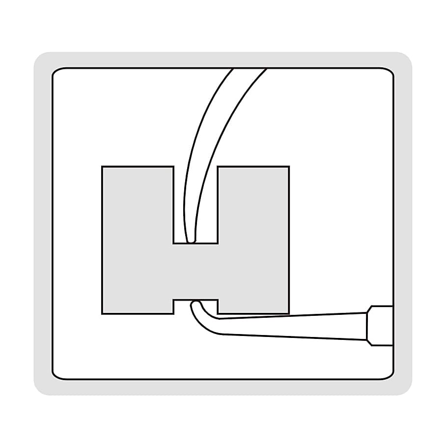 Insize 0 - 10 mm Thickness Gauge with Pointed Tips, 2866-10 — view 3