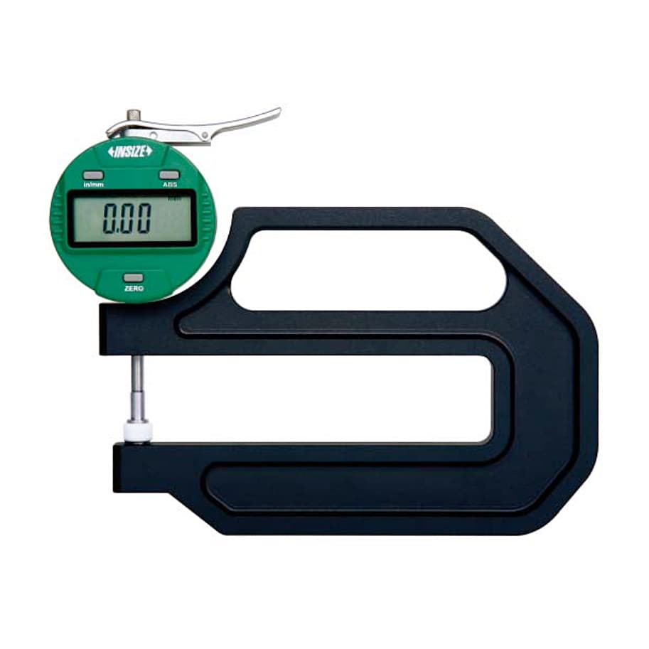 Insize 0 - 10 mm / 0 - 0.4 inch Digital Thickness Gauge, 2872-10 — view 1