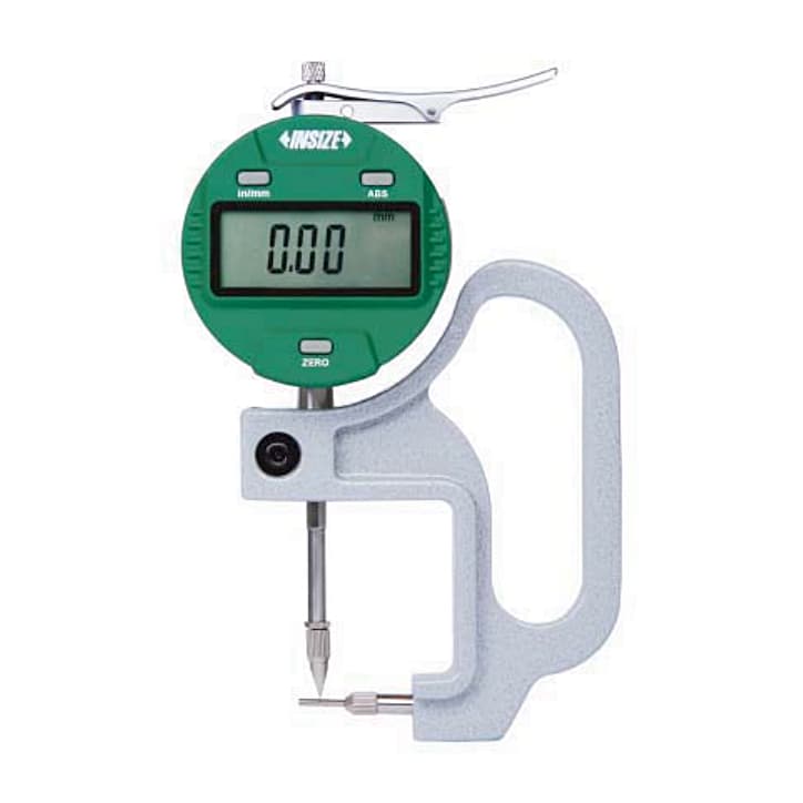 Insize 0 - 10 mm / 0 - 0.4 inch Digital Tube Thickness Gauge, 2873-10 — view 1