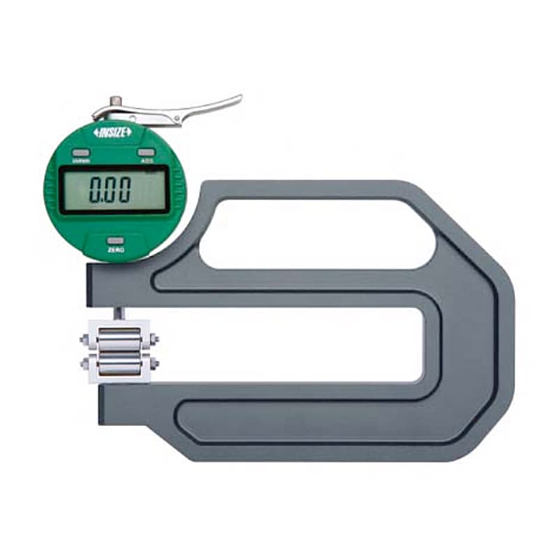 Insize 0 - 3.5 mm / 0 - 0.14 inch Digital Roller Thickness Gauge, 2877-4 — view 1