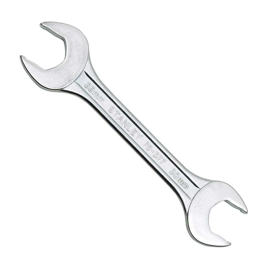 Stanley 41 x 46 mm Double Ended Open Jaw Spanner With Matte Finish, 72-063