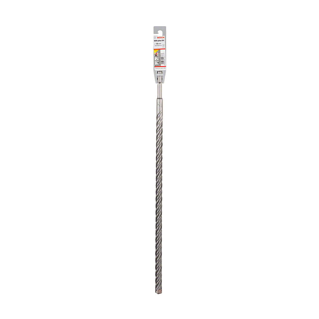 Bosch 15 x 400 x 460 mm SDS Plus-5X Hammer Drill Bits, 2 608 833 824
