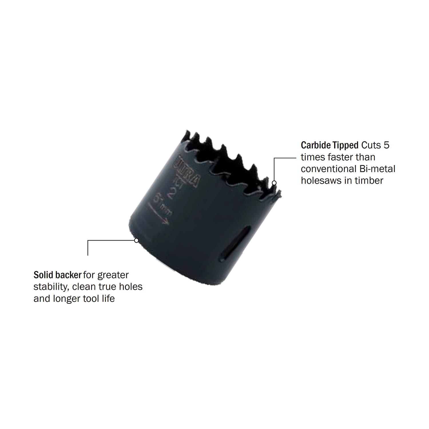 Ultra 102 mm Carbide Tipped Holesaw