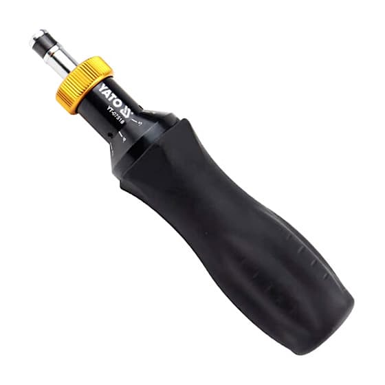 Yato 1 - 6 Nm / 1/4 Inch Sq. Drive Torque Screwdriver, YT-07518 — view 1