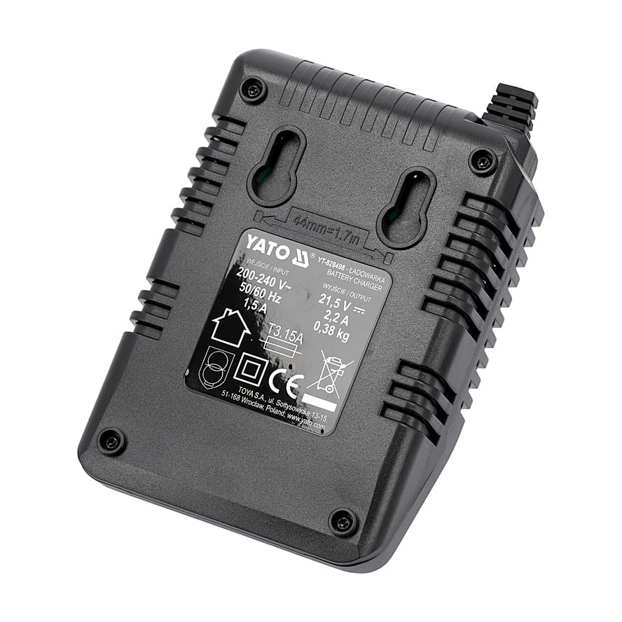 Yato 18V / 2.2A Battery Charger, YT-828498 — view 2