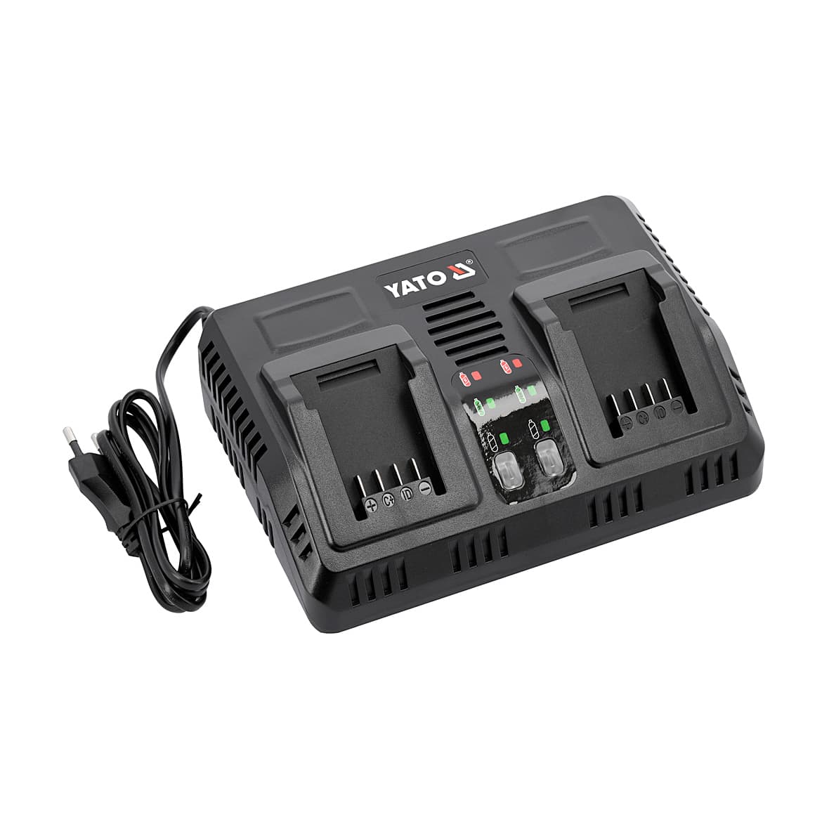 Yato 18V / 2.2A Double Battery Charger, YT-828499 — view 1