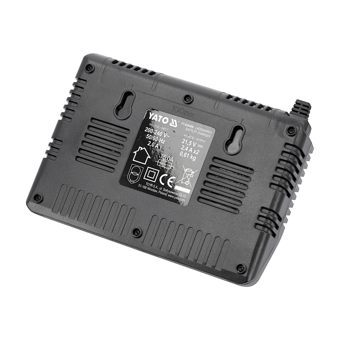 Yato 18V / 2.2A Double Battery Charger, YT-828499 — view 2