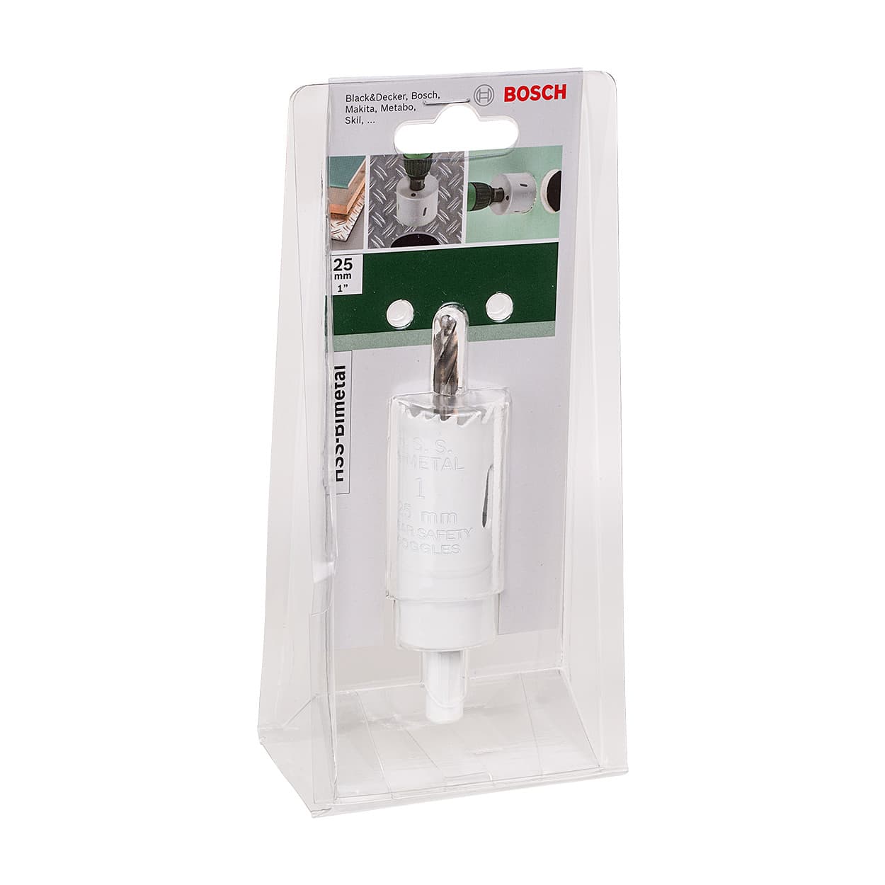 Bosch 25 mm HSS Bi-Metal Holesaw with Adaptor, 2 609 255 603 — view 2