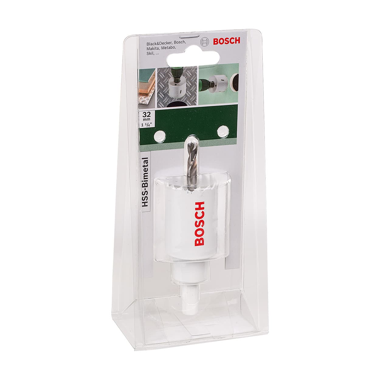 Bosch 32 mm HSS Bi-Metal Holesaw with Adaptor, 2 609 255 605 — view 2