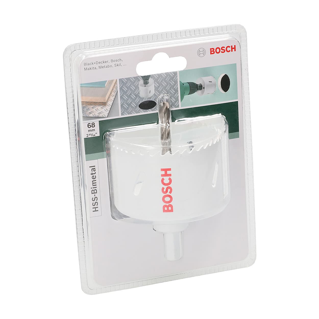 Bosch 68 mm HSS Bi-Metal Holesaw with Adaptor, 2 609 255 615 — view 2