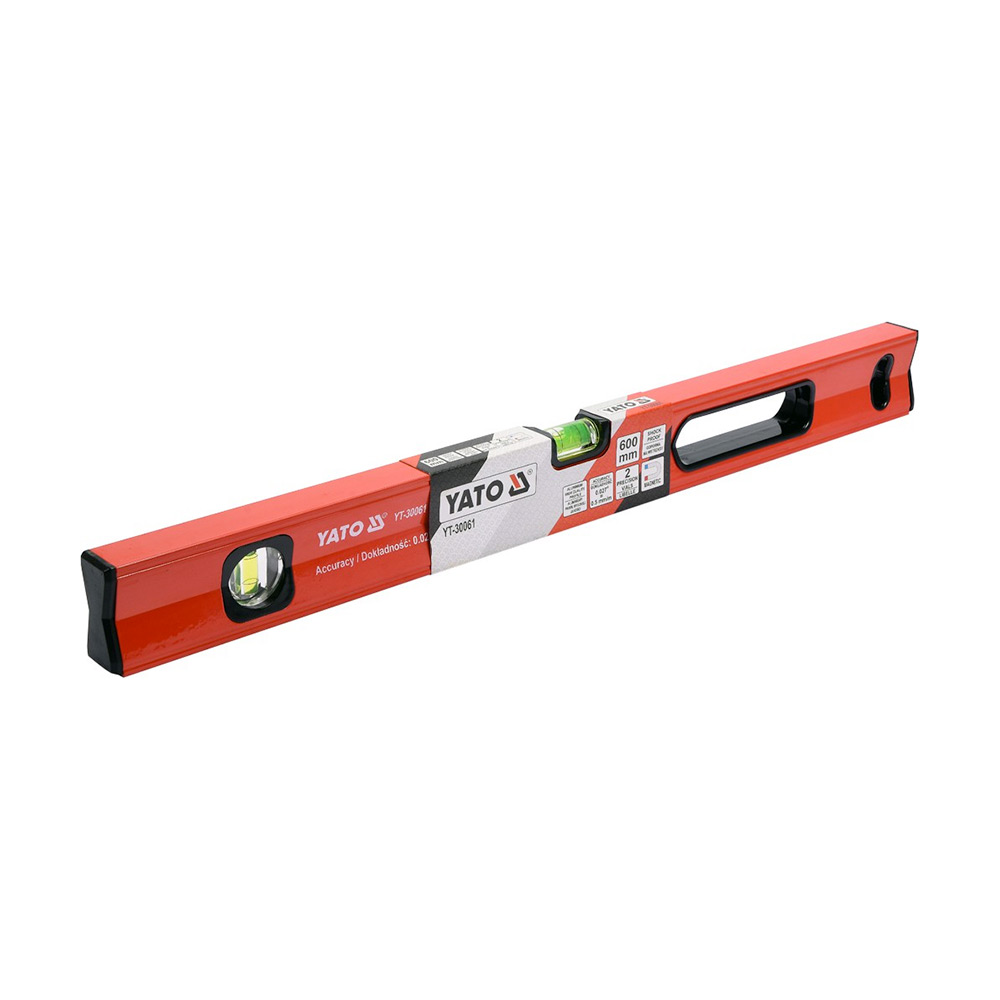 Yato 60 cm / 2 Vials Aluminium Levels With Magnetic Base, YT-30061 — view 2