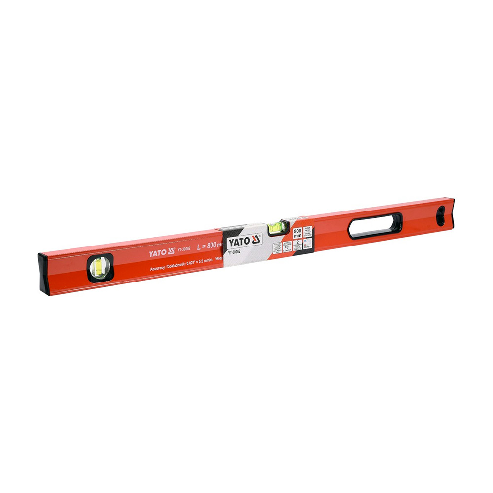 Yato 80 cm / 2 Vials Aluminium Levels With Magnetic Base, YT-30062 — view 2