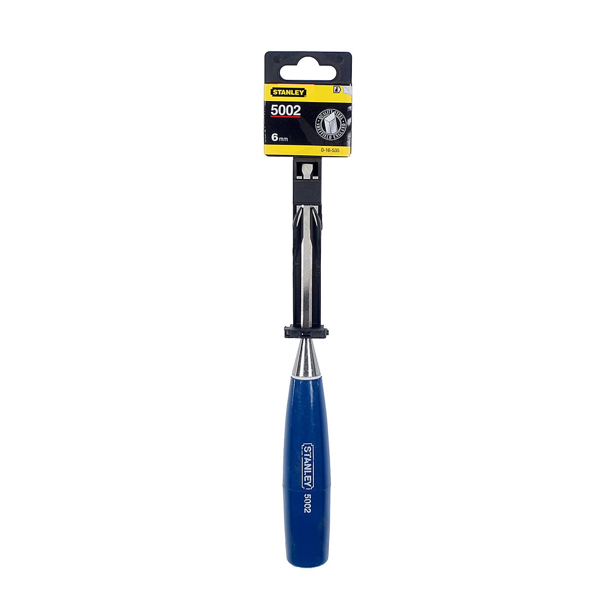 Stanley 6 x 320 mm (5002 Series) Bevel Edge Wood Chisel, 0-16-535 — view 2