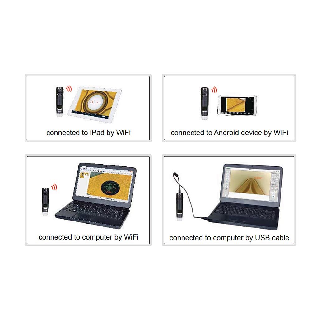 Insize 10 - 200X Wifi Digital Measuring Microscope, ISM-WF200 — view 3