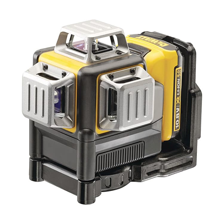 Dewalt Self Levelling x3 360° 1080° Cross Line Laser 10.8V (Red), DCE089D1R-QW — view 1