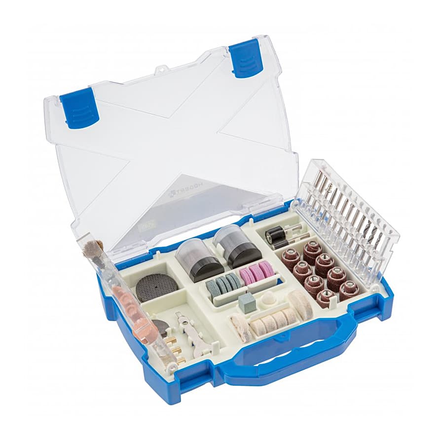 Hogert 155 Pcs Spare Accessories Set for Mini Grinder, HT2E115 — view 1