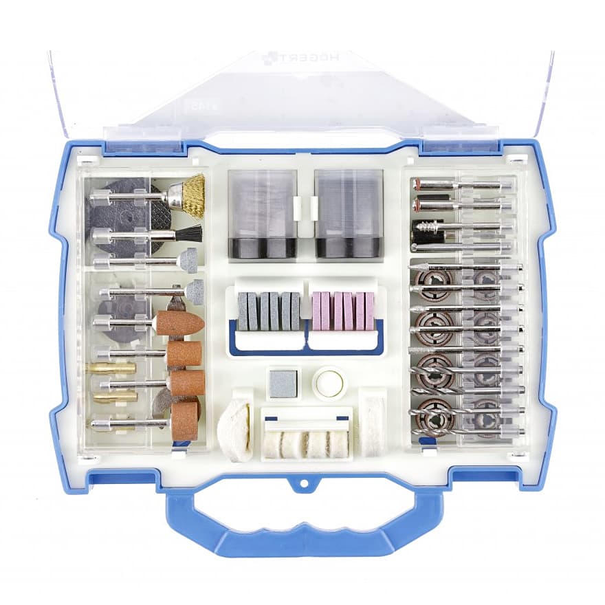 Hogert 155 Pcs Spare Accessories Set for Mini Grinder, HT2E115 — view 2