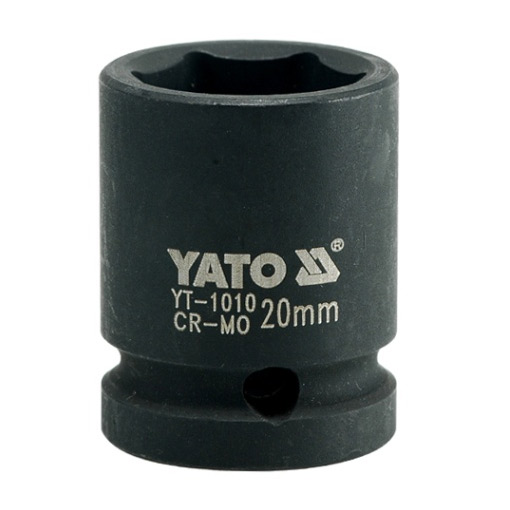 Yato 20 mm, 1/2 Inch Square Drive Hexagonal Impact Sockets, YT-1010 — view 1