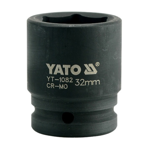 Yato 32 mm, 3/4 Inch Square Drive Hexagonal Impact Sockets, YT-1082