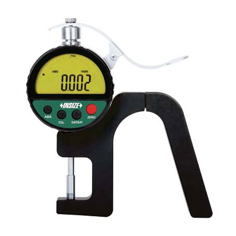 Insize 0 - 10 mm / 0 - 0.4 inch High Precision Digital Thickness Gauge, 2879-10 — view 1