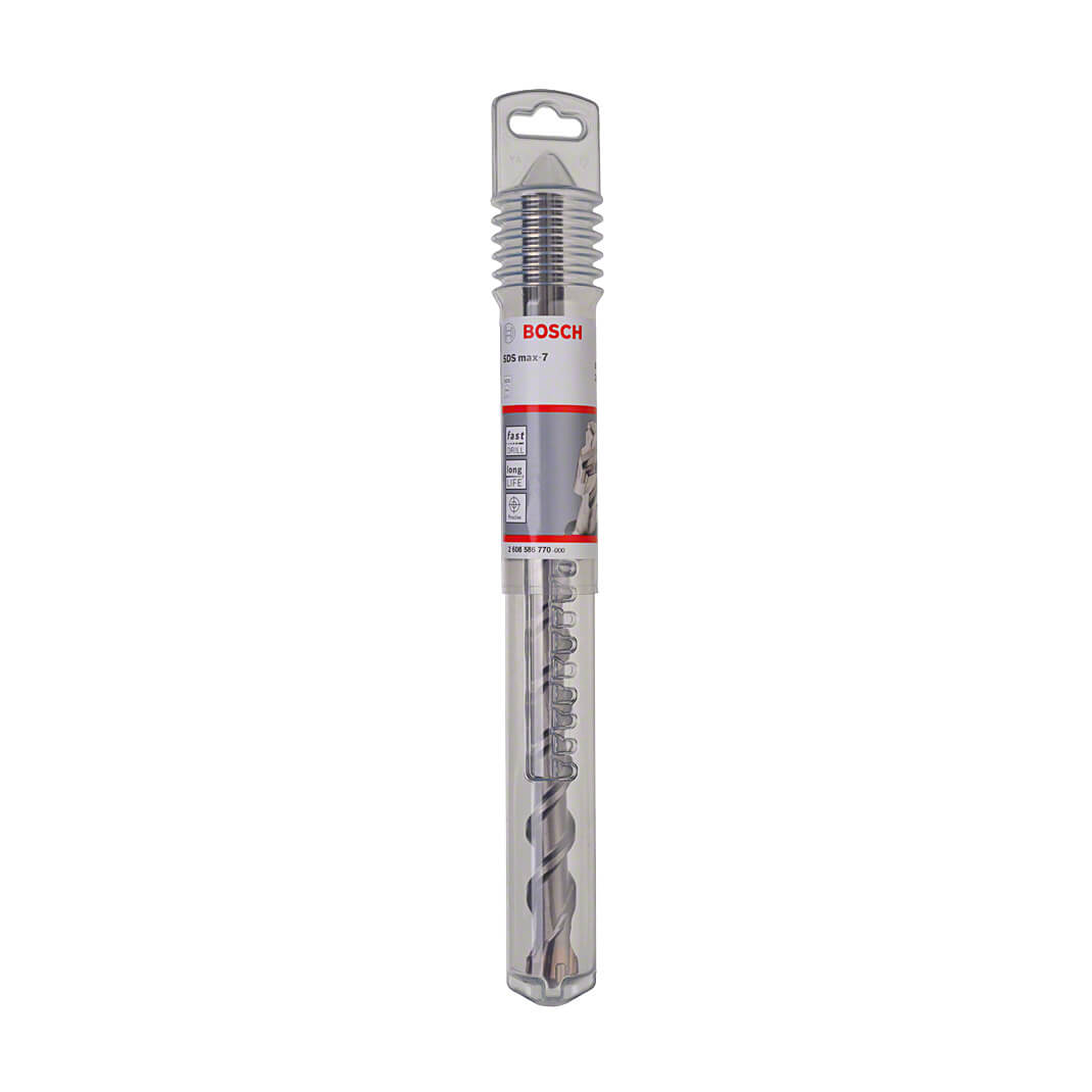 Bosch 22 x 200 x 320 mm SDS Max-7 Hammer Drill Bits, 2 608 586 770
