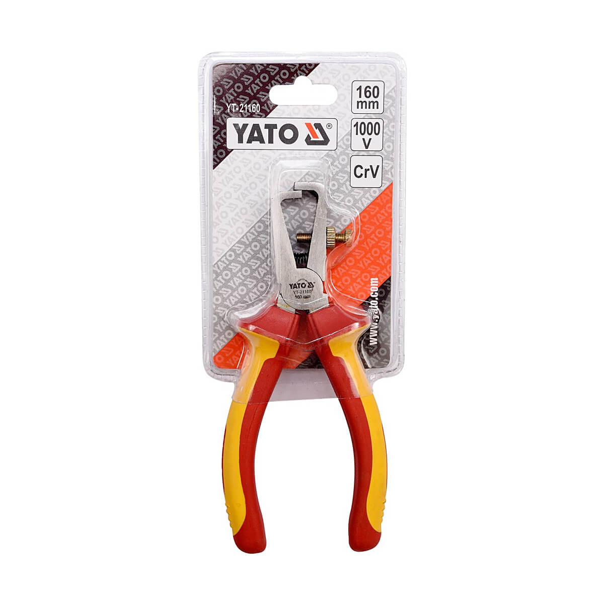 Yato 6 inch / 160 mm VDE Wire Stripper Pliers, YT-21160 — view 3