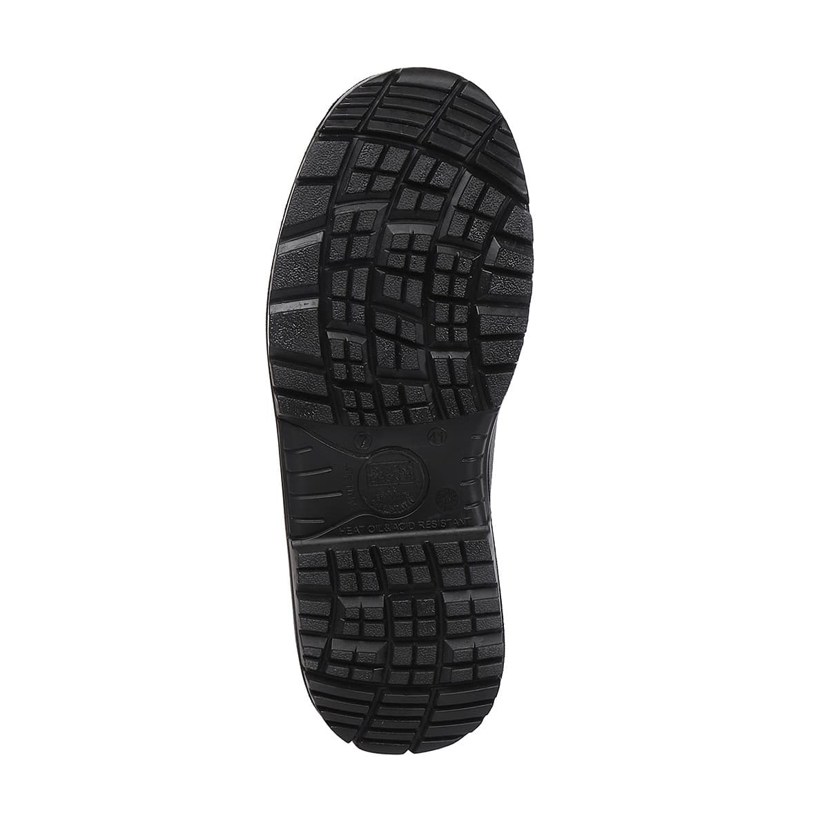 Black+Decker Lace Up Leather Safety Shoe - Steel Toe (Black), BXWB0112IN — view 3