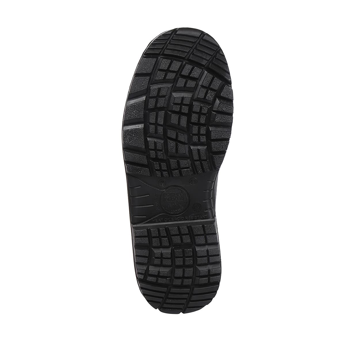 Black+Decker Lace Up Leather Safety Shoe - Steel Toe (Black), BXWB0111IN — view 3