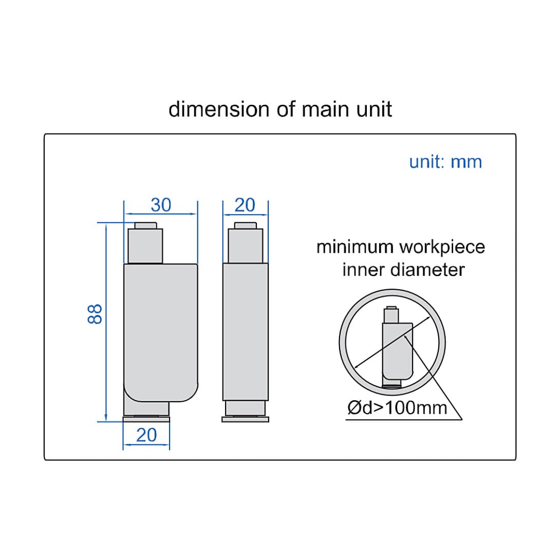 Insize Mini Leeb Hardness Tester, HDT-L301 — view 5