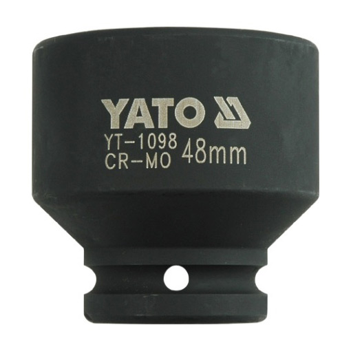 Yato 48 mm, 3/4 Inch Square Drive Hexagonal Impact Sockets, YT-1098