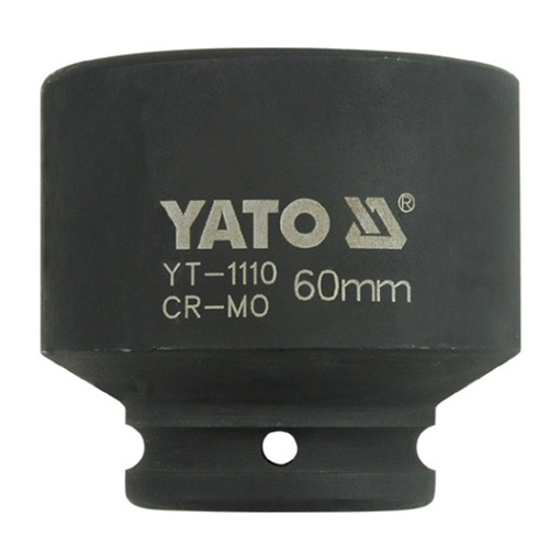 Yato 60 mm, 3/4 Inch Square Drive Hexagonal Impact Sockets, YT-1110