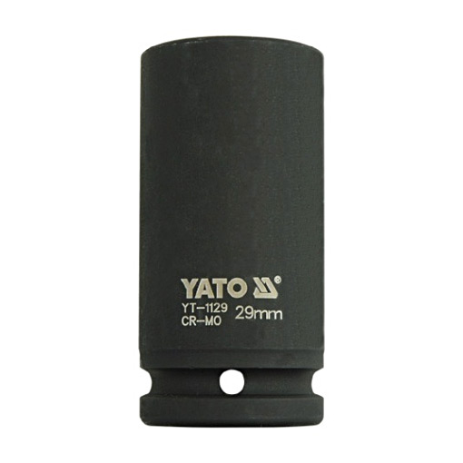 Yato 29 mm, 3/4 Inch Square Drive Hexagonal Deep Impact Sockets, YT-1129
