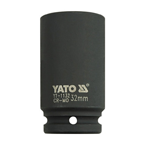 Yato 32 mm, 3/4 Inch Square Drive Hexagonal Deep Impact Sockets, YT-1132
